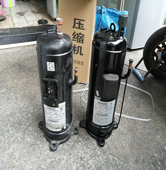 新河中央空调压缩机的更换维修